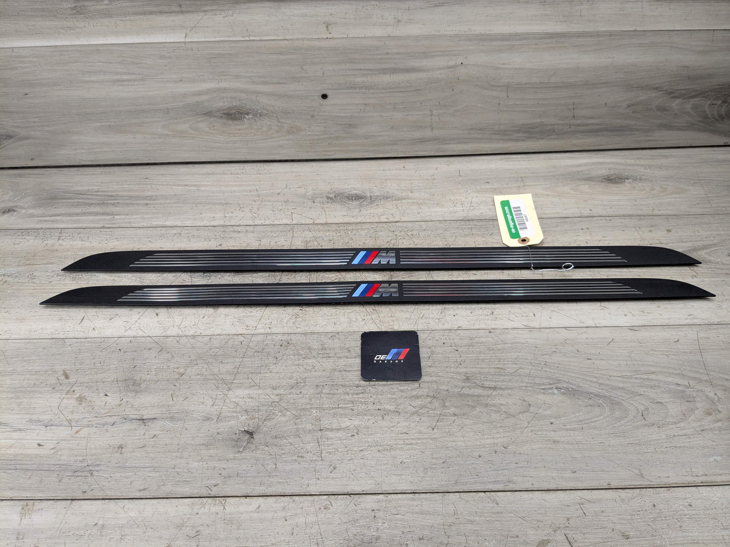 08-13 OEM BMW E88 128 135 Left Right Side M SPORT Door Sills Cover Trim SET