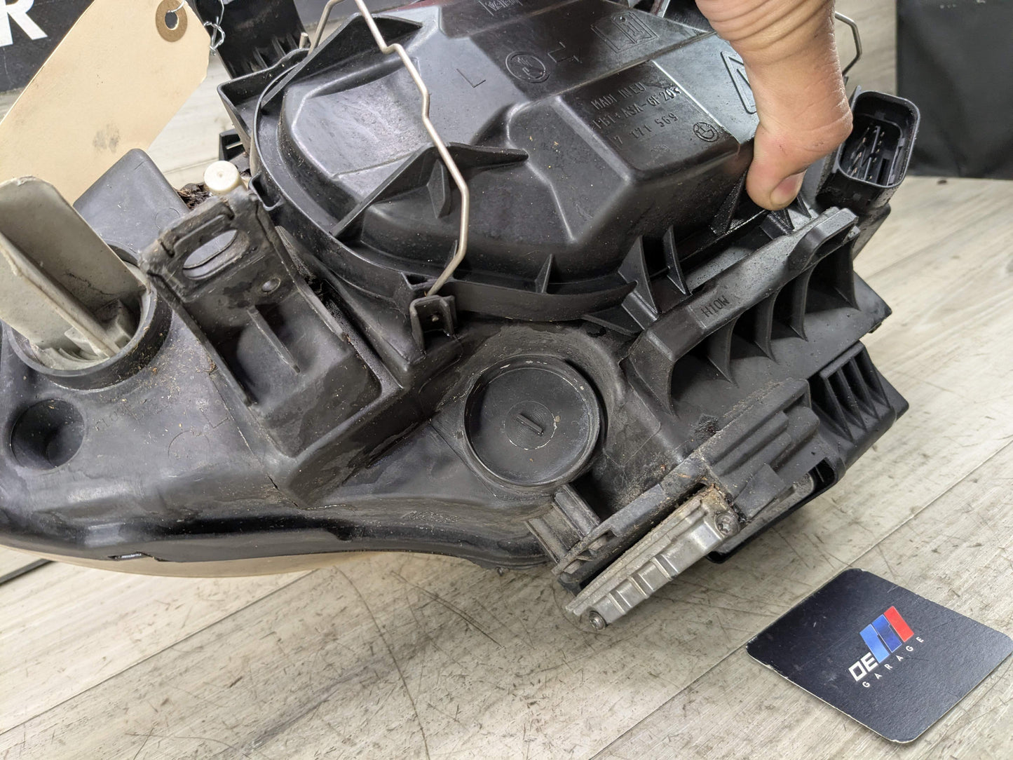 *12-13 OEM BMW E82 E88 128i 135i Left Driver Xenon Adaptive Headlights w Modules