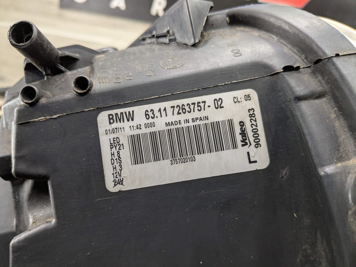 *12-13 OEM BMW E82 E88 128i 135i Left Driver Xenon Adaptive Headlights w Modules