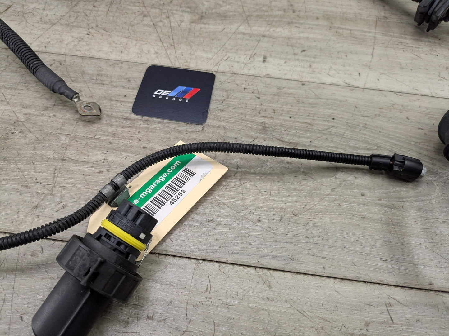 11-13 OEM BMW E92 E93 335 N55 Engine Transmission Module Box Wire Harness