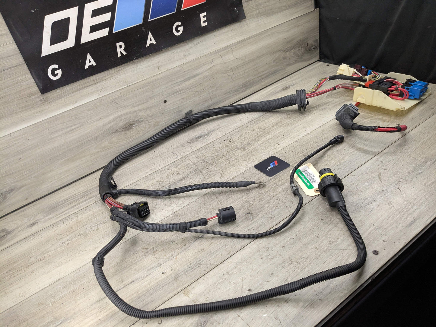 11-13 OEM BMW E92 E93 335 N55 Engine Transmission Module Box Wire Harness