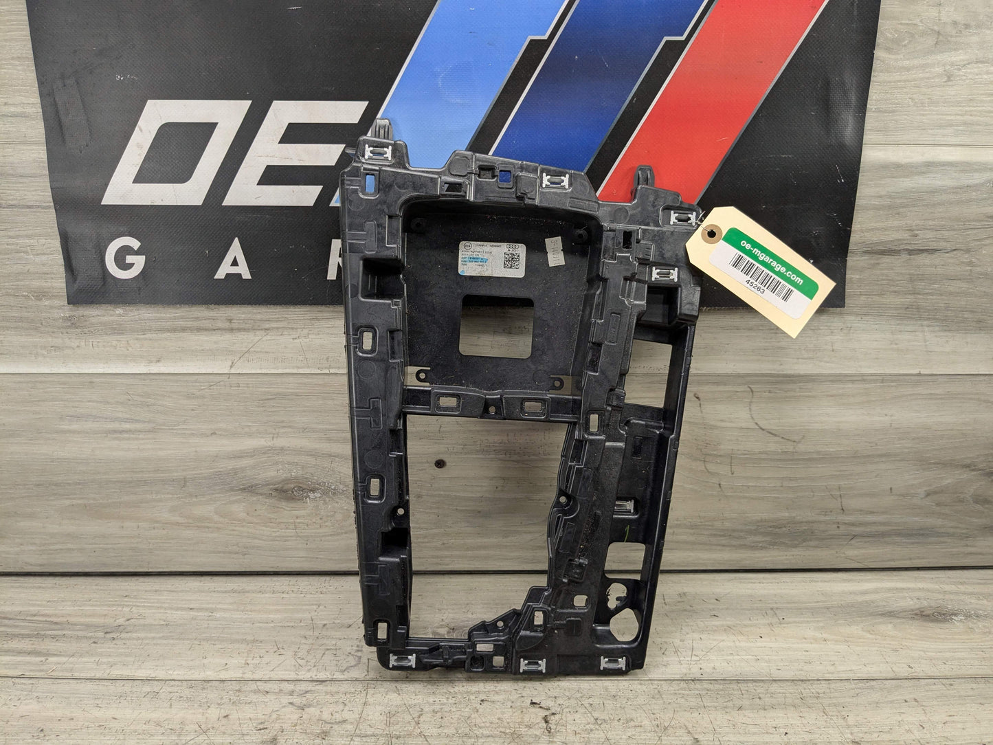 18-20 OEM AUDI Q5 SQ5 Automatic Shifter Center Console Mount Panel Bracket