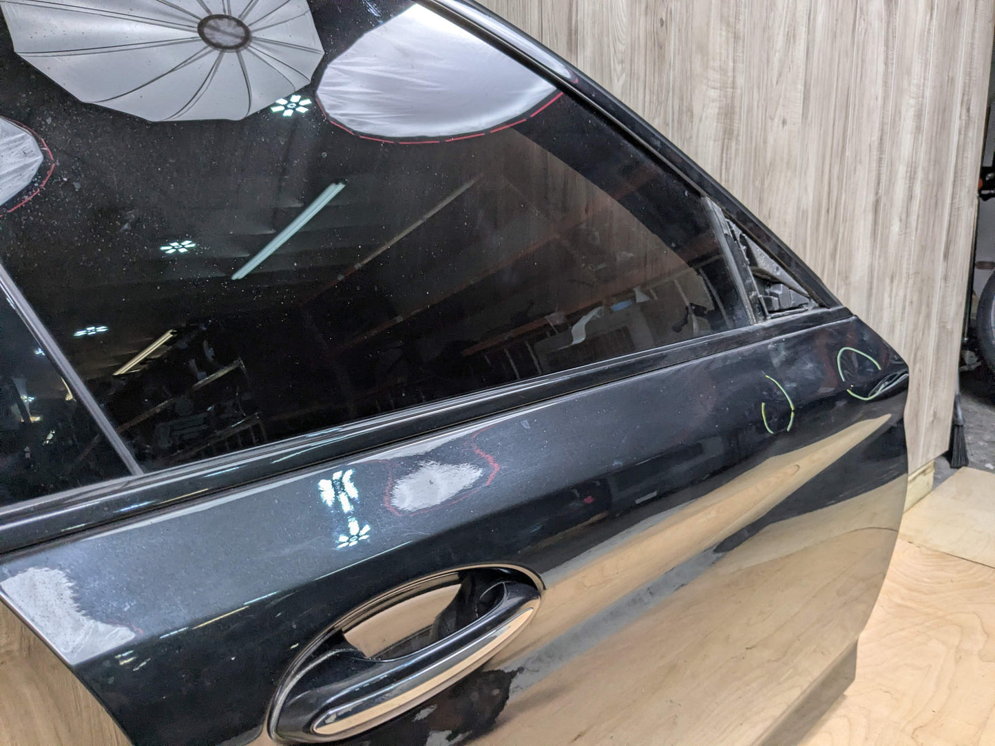 *17-23 OEM BMW F90 G30 G38 M5 Front Right Passenger Door Shell Panel Black