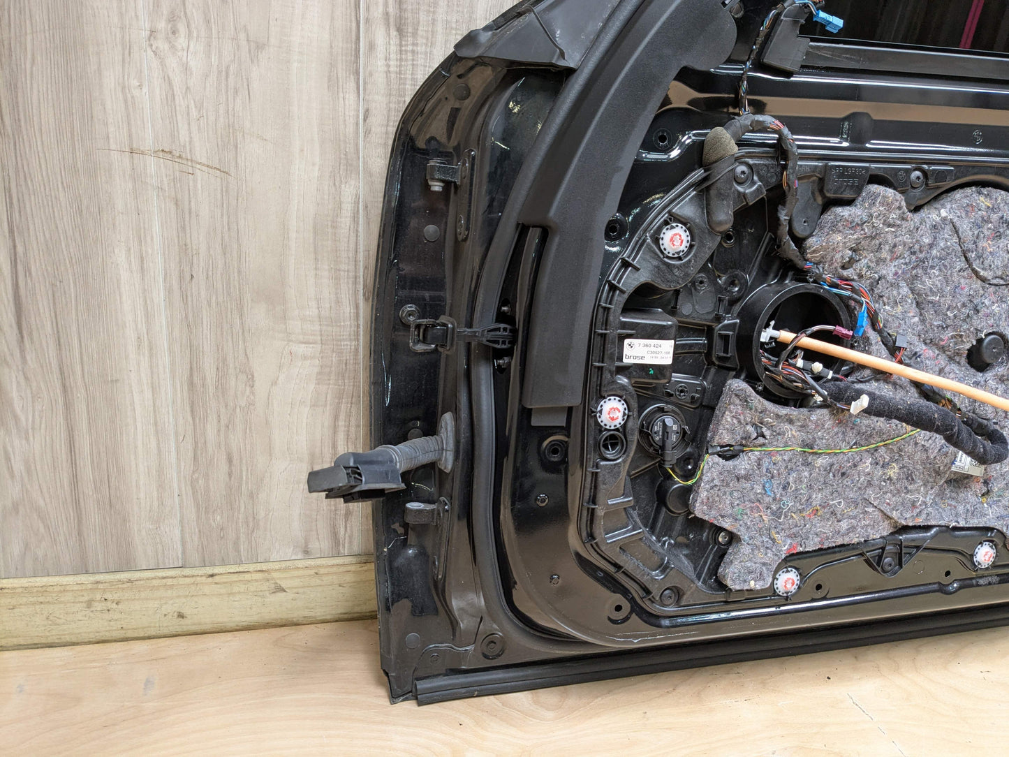 *17-23 OEM BMW F90 G30 G38 M5 Front Right Passenger Door Shell Panel Black