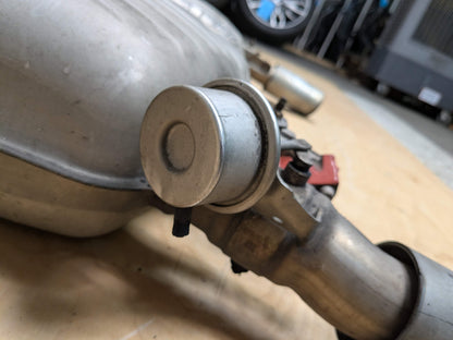 07-10 OEM BMW E92 E93 335i N54 Exhaust Muffler Boysen W/ Tips SET
