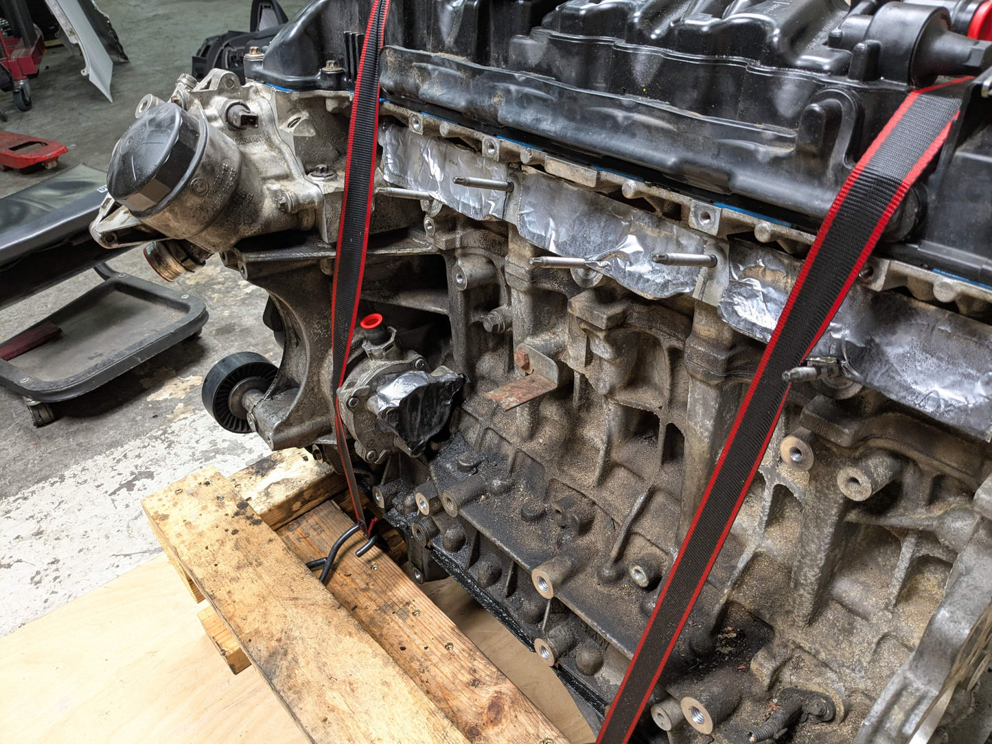 *NOTE* 07-09 OEM BMW E88 E92 E93 E90 Long Block 8-bolt N54 ENGINE MOTOR RWD