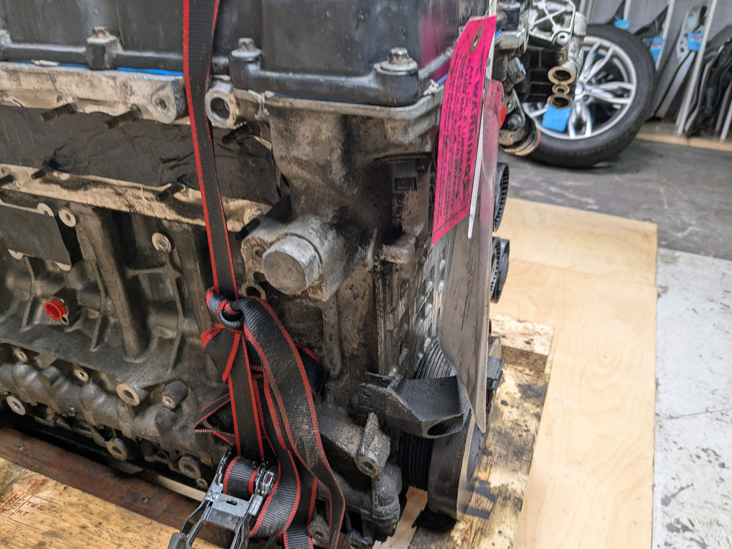 *NOTE* 07-09 OEM BMW E88 E92 E93 E90 Long Block 8-bolt N54 ENGINE MOTOR RWD