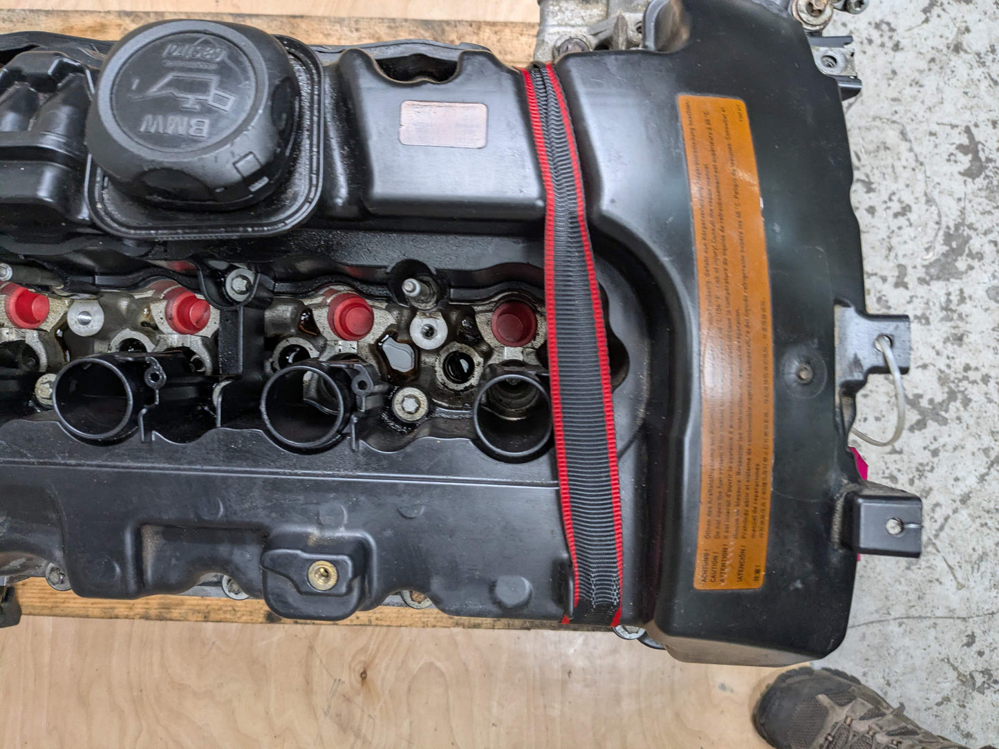 *NOTE* 07-09 OEM BMW E88 E92 E93 E90 Long Block 8-bolt N54 ENGINE MOTOR RWD