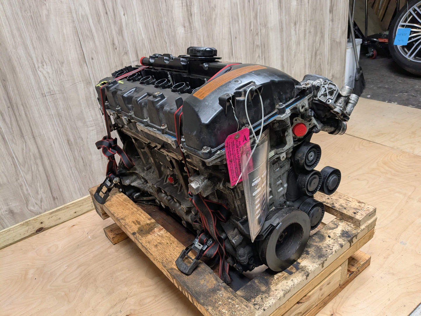 *NOTE* 07-09 OEM BMW E88 E92 E93 E90 Long Block 8-bolt N54 ENGINE MOTOR RWD