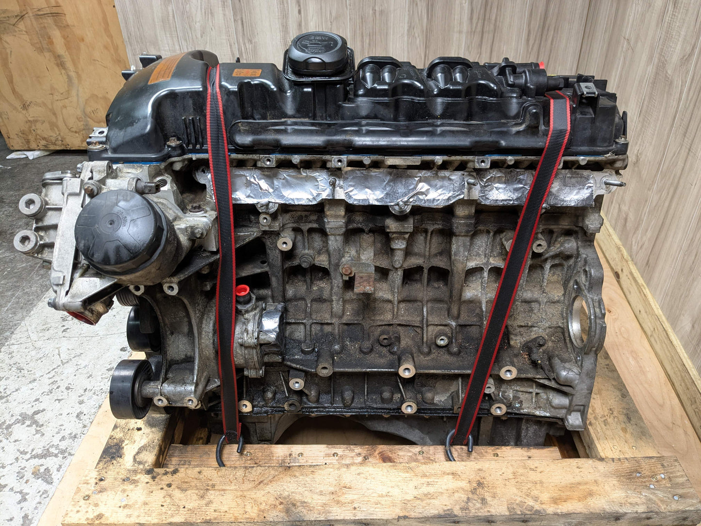 *NOTE* 07-09 OEM BMW E88 E92 E93 E90 Long Block 8-bolt N54 ENGINE MOTOR RWD