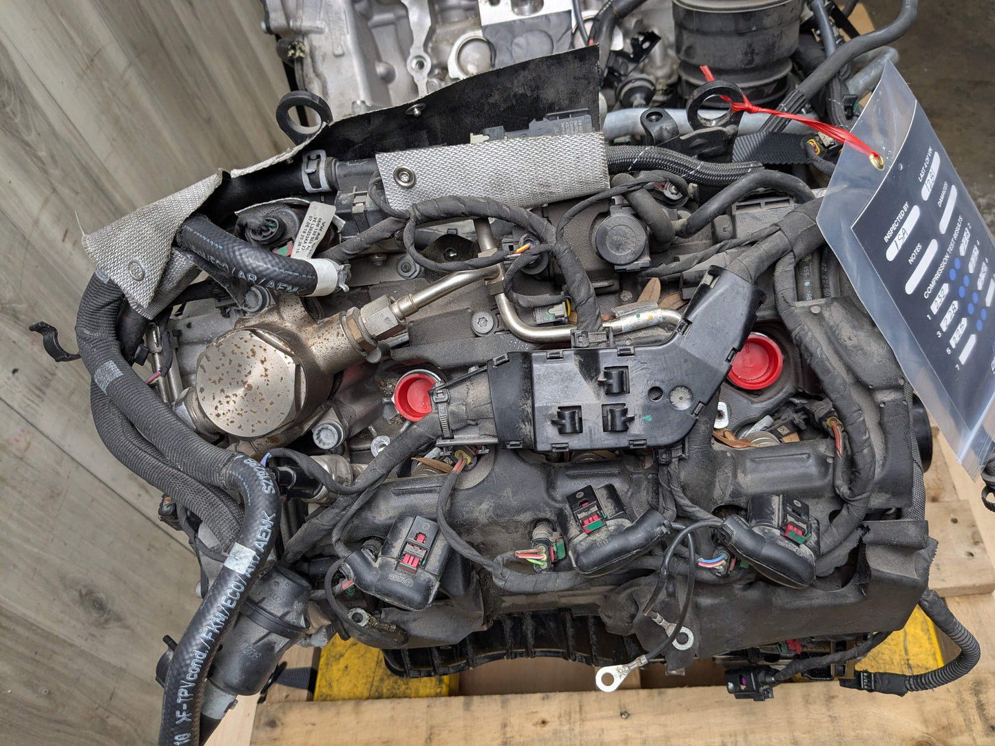 2018-2024 AUDI S4 S5 SQ5 3.0 V8 ENGINE MOTOR CWG / CWGD OEM 24k Miles RAN!