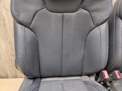 18-24 OEM BMW AUDI SQ5 SPORT Front Driver Passenger Seats Black 24k