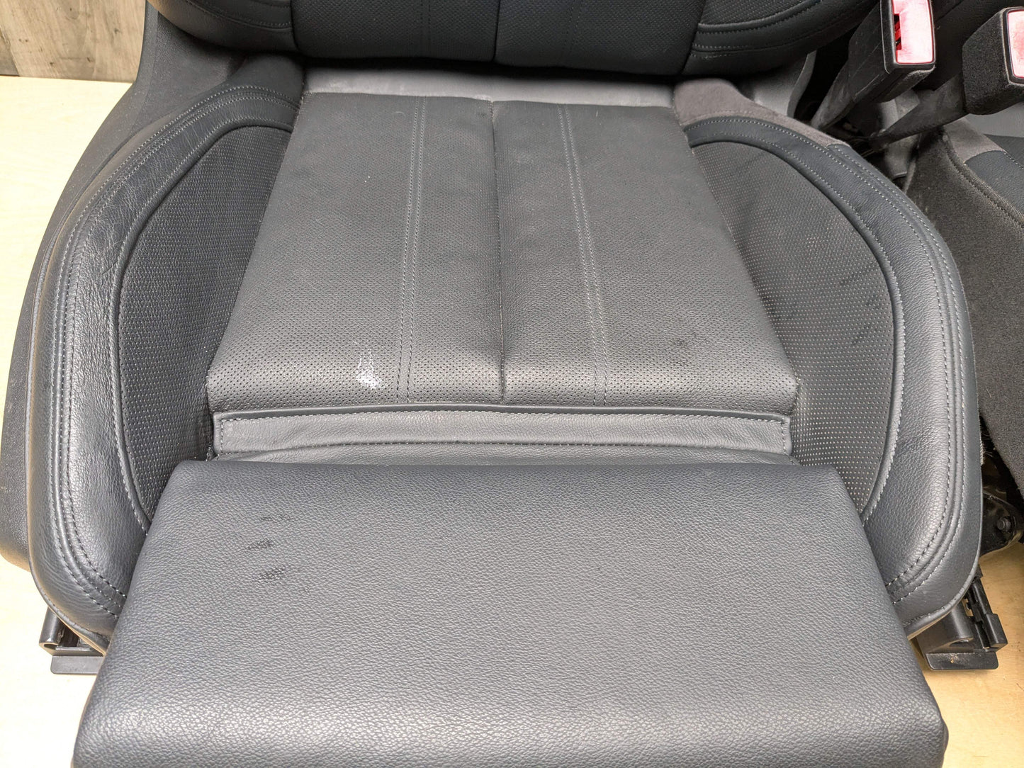 18-24 OEM BMW AUDI SQ5 SPORT Front Driver Passenger Seats Black 24k