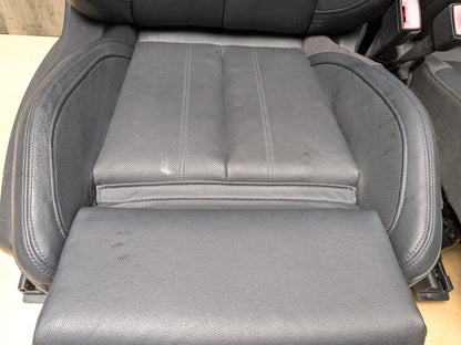 18-24 OEM BMW AUDI SQ5 SPORT Front Driver Passenger Seats Black 24k