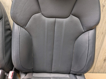 18-24 OEM BMW AUDI SQ5 SPORT Front Driver Passenger Seats Black 24k
