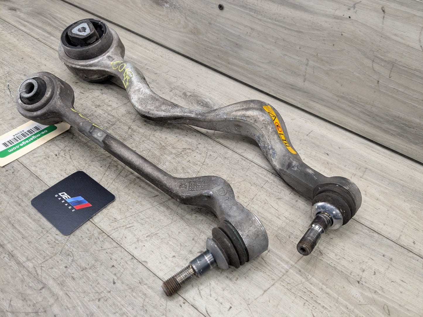 OEM BMW E82 E88 E90 E92 E93 RWD Front Left Driver Upper Lower Control Arms PAIR