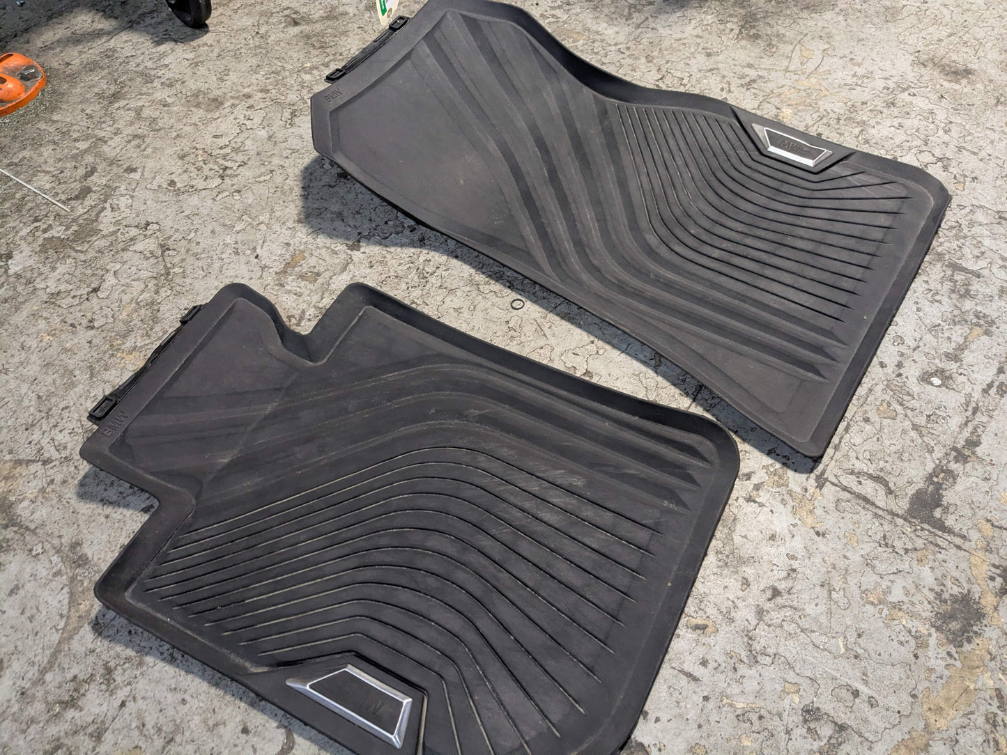 OEM BMW G20 G26 G80 330 M340 M3 Front Rear All Weather Rubber Floor Mats PAIR