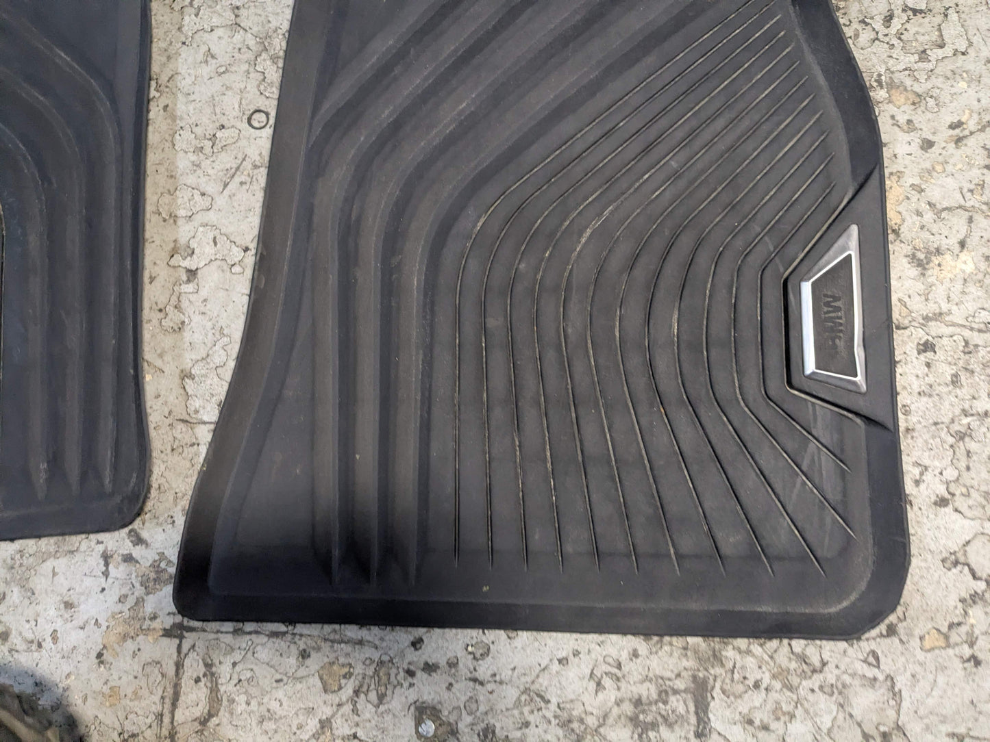 OEM BMW G20 G26 G80 330 M340 M3 Front Rear All Weather Rubber Floor Mats PAIR