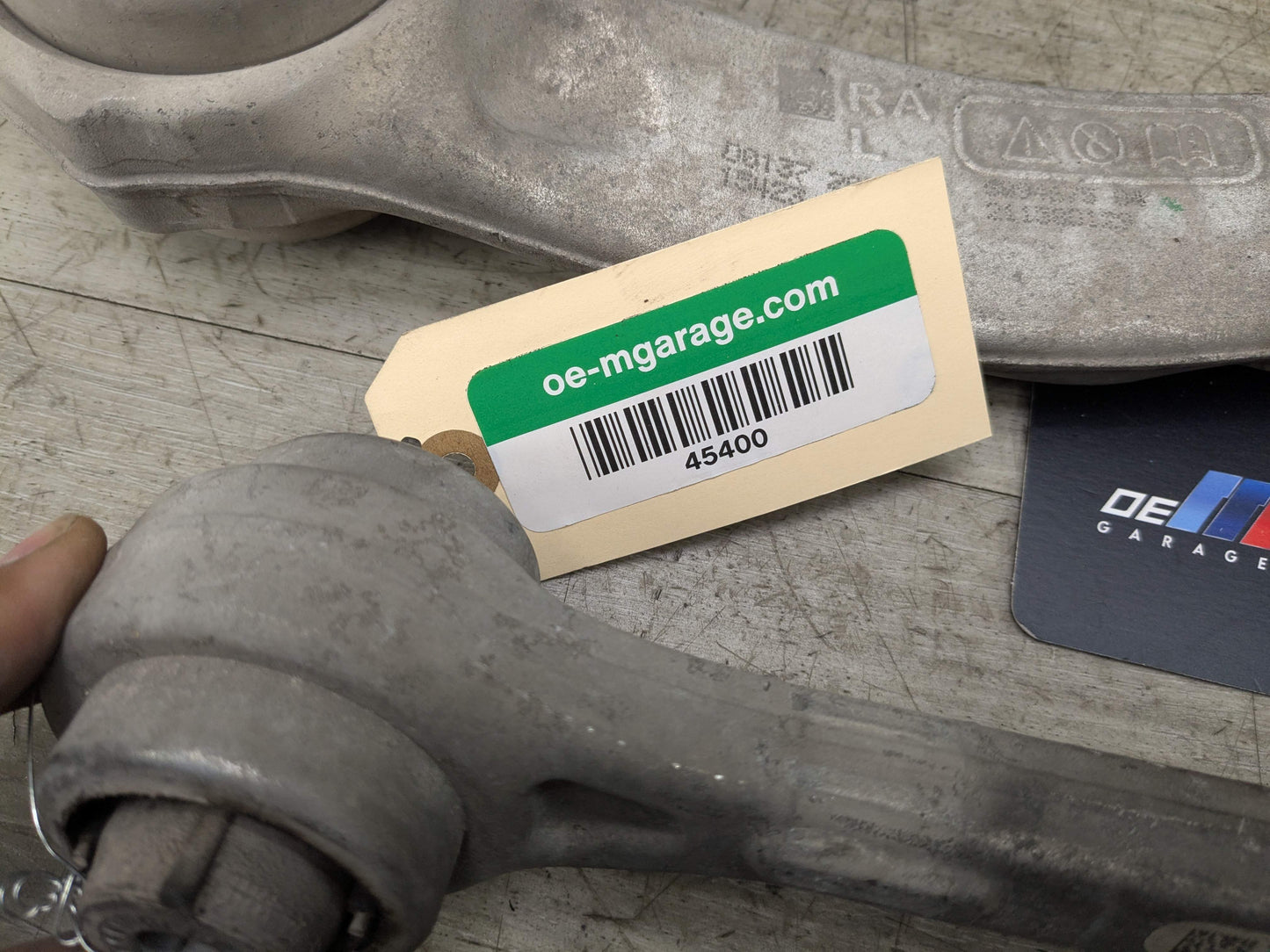 19-24 OEM BMW G20 330i Front Left Driver Upper Lower Wishbone Control Arms PAIR