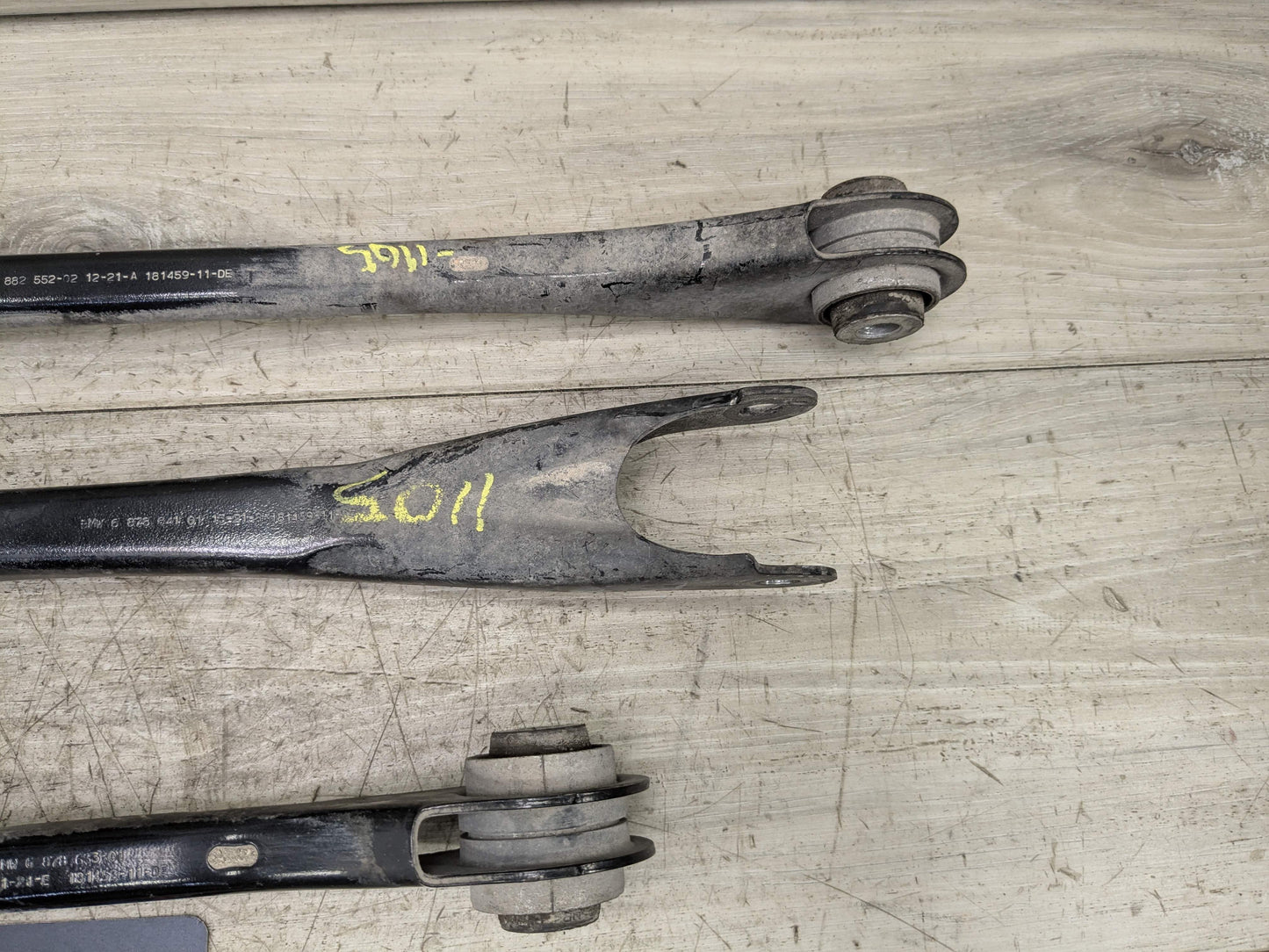 OEM BMW G20 G22 G23 G42 330 430 REAR Left Driver Upper Lower Control Arms (3)