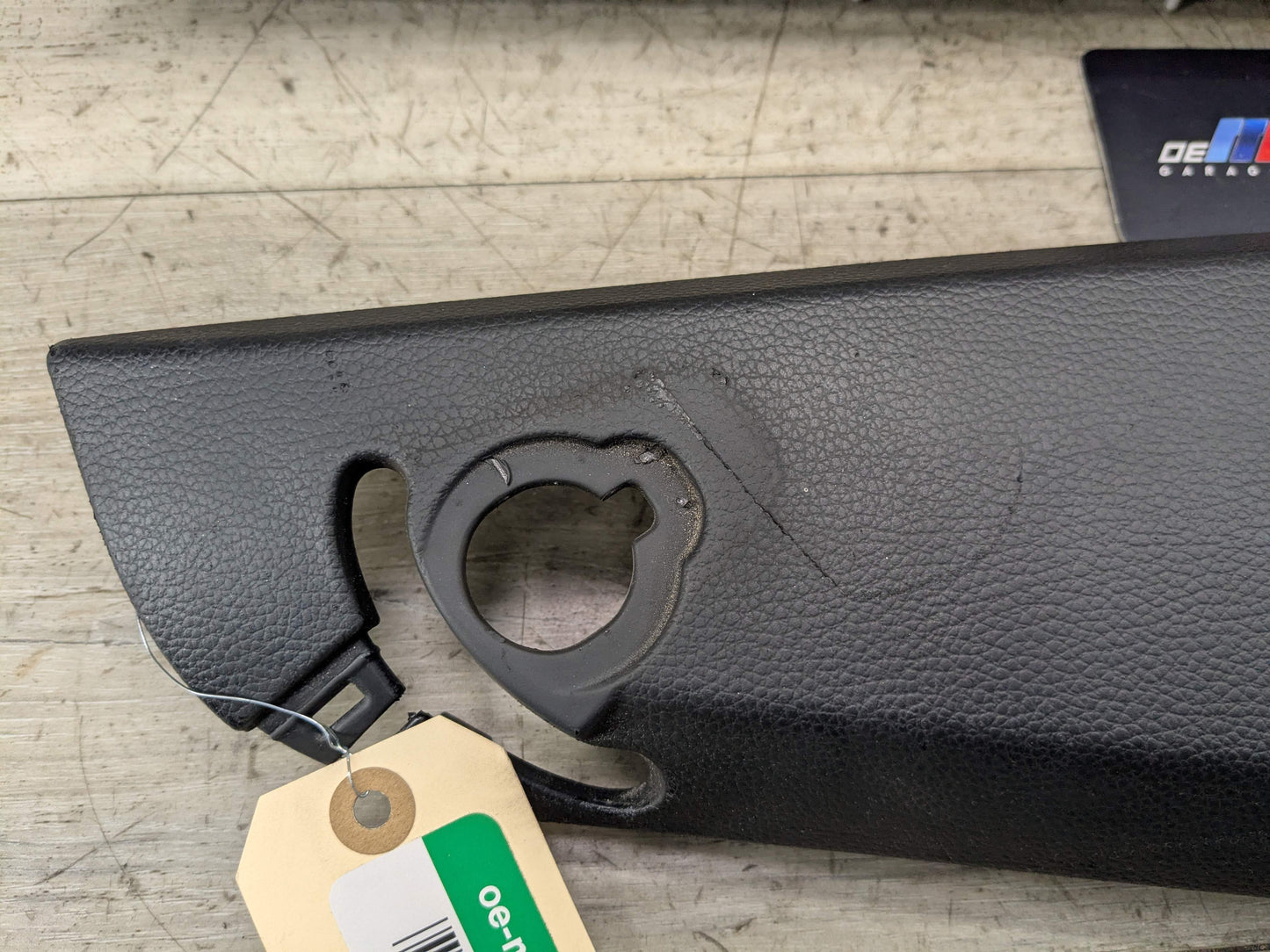 *OEM BMW E88 128 135 Rear Left Right Quarter Panel Lateral Cover Trims SET Black