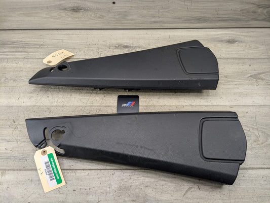 *OEM BMW E88 128 135 Rear Left Right Quarter Panel Lateral Cover Trims SET Black