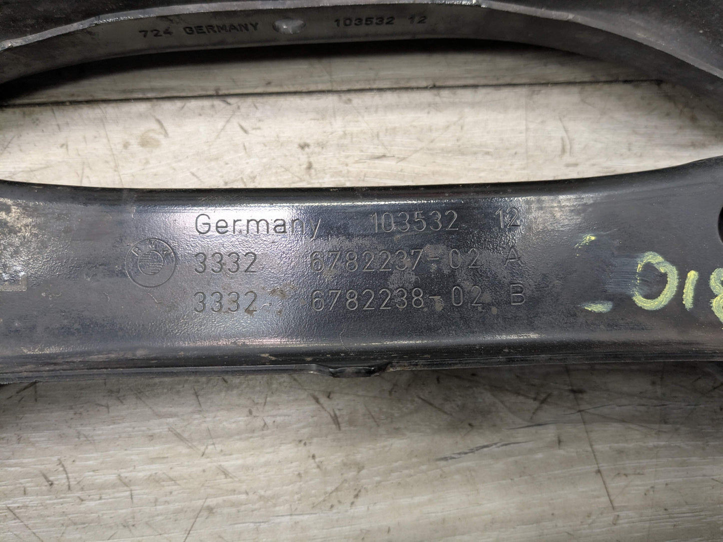 OEM BMW E82 E90 E92 Rear Right Passenger Upper Lower Wishbone Control Arms SET