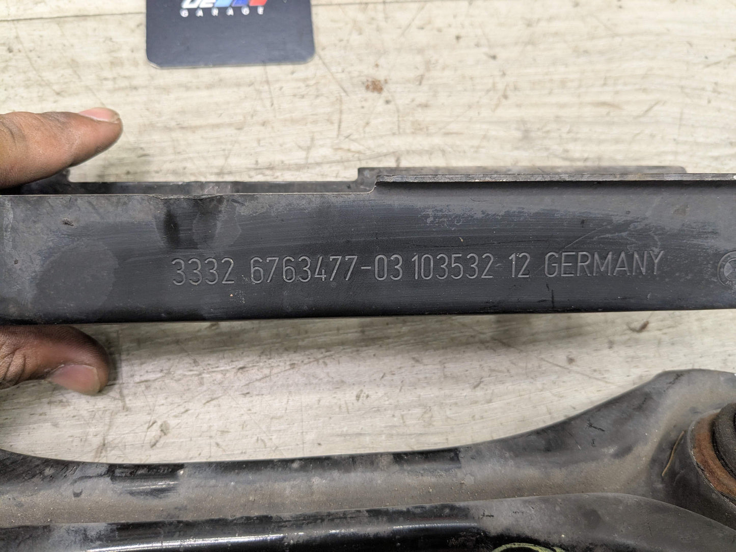 OEM BMW E82 E90 E92 Rear Right Passenger Upper Lower Wishbone Control Arms SET