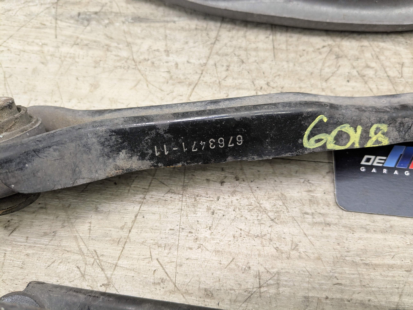 OEM BMW E82 E90 E92 Rear Right Passenger Upper Lower Wishbone Control Arms SET