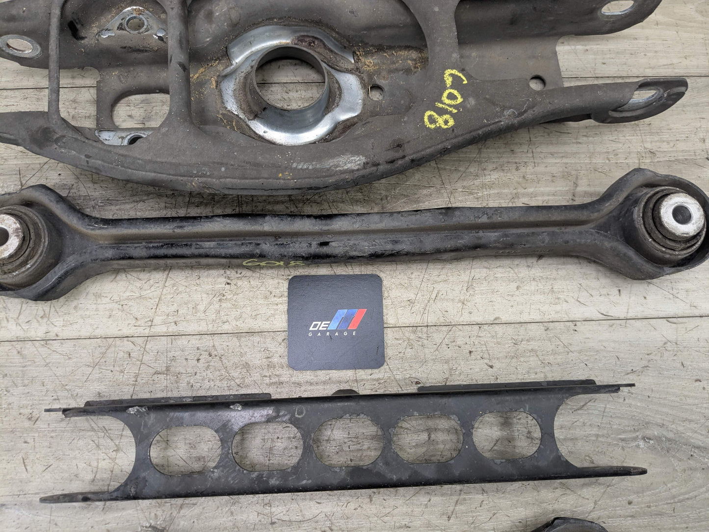 OEM BMW E82 E90 E92 Rear Right Passenger Upper Lower Wishbone Control Arms SET