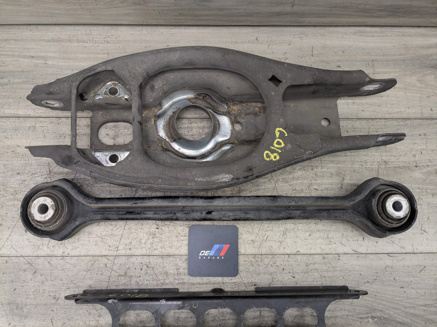 OEM BMW E82 E90 E92 Rear Right Passenger Upper Lower Wishbone Control Arms SET