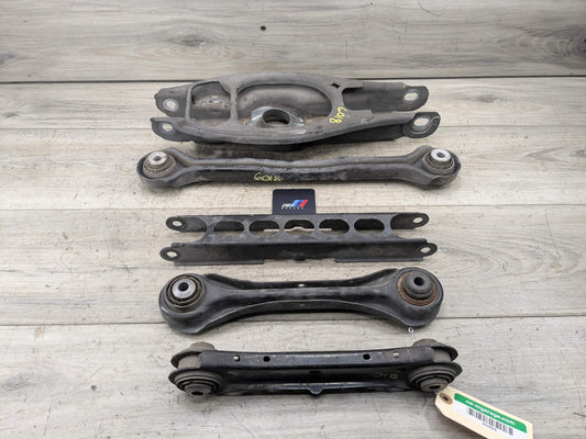 OEM BMW E82 E90 E92 Rear Right Passenger Upper Lower Wishbone Control Arms SET