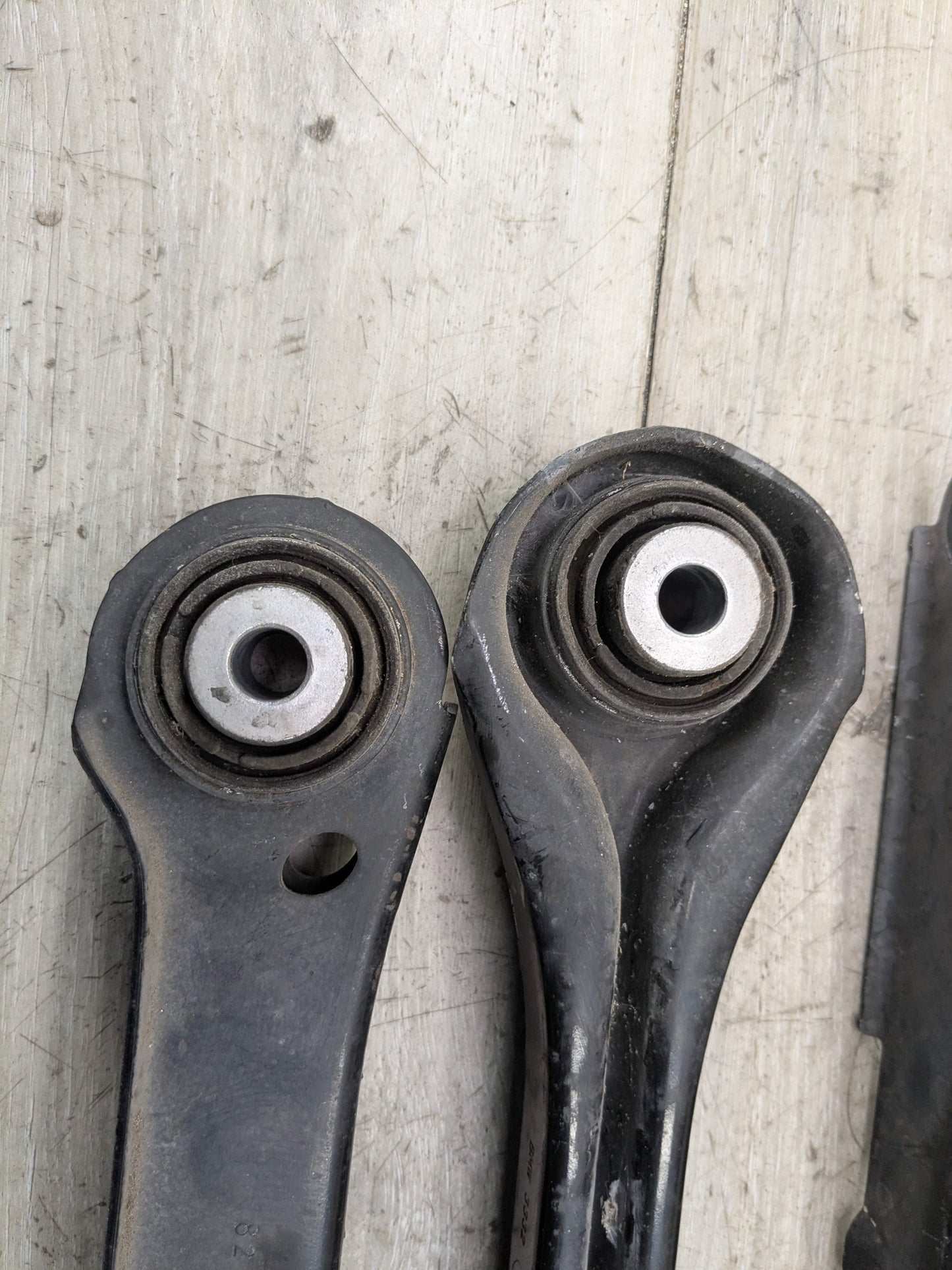 OEM BMW E82 E90 E92 E93 Rear Left Driver Upper Lower Wishbone Control Arms SET