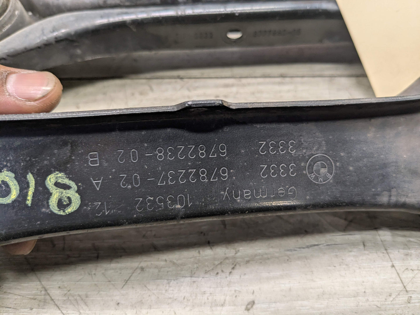 OEM BMW E82 E90 E92 E93 Rear Left Driver Upper Lower Wishbone Control Arms SET