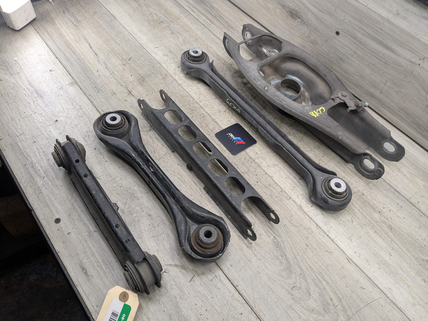 OEM BMW E82 E90 E92 E93 Rear Left Driver Upper Lower Wishbone Control Arms SET