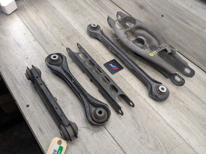 OEM BMW E82 E90 E92 E93 Rear Left Driver Upper Lower Wishbone Control Arms SET