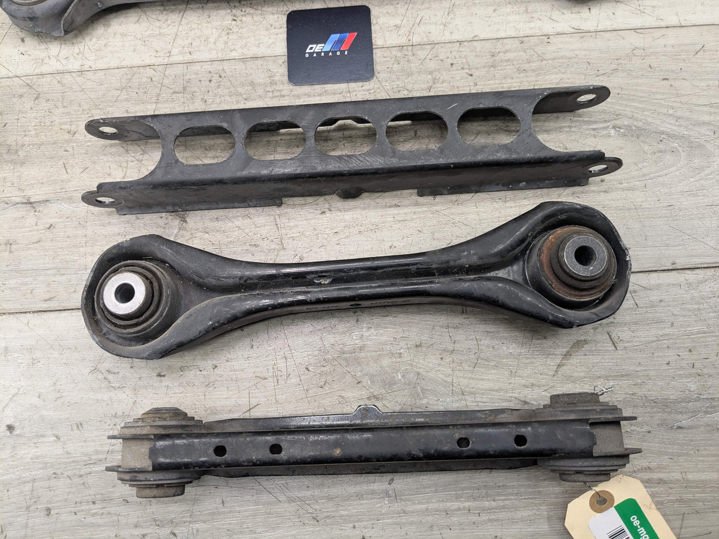 OEM BMW E82 E90 E92 E93 Rear Left Driver Upper Lower Wishbone Control Arms SET