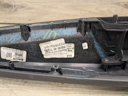 18-24 OEM AUDI Q5 SQ5 Front Rear Left Right Door Armrests Black Leather SET (4)