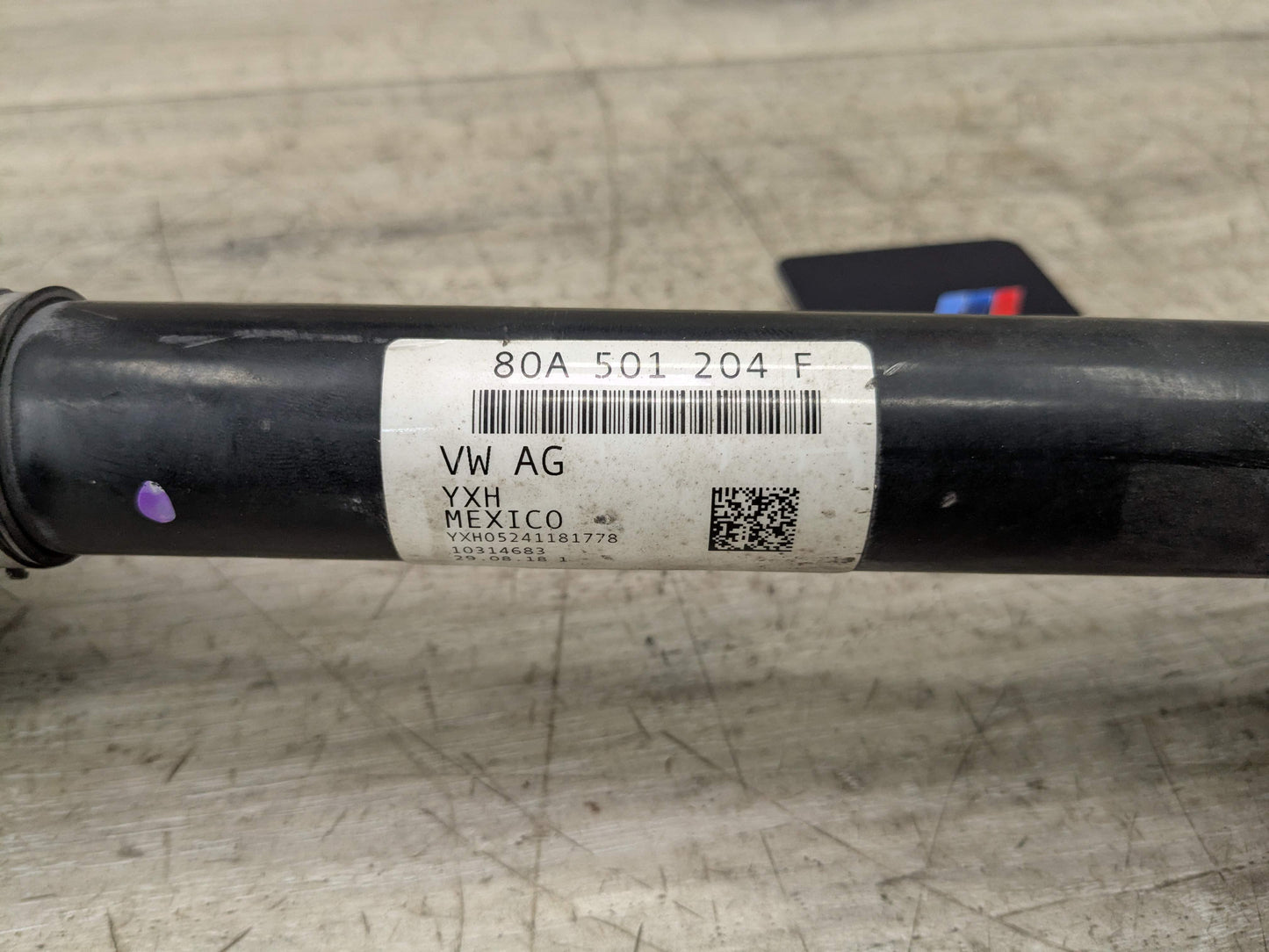 18-24 OEM AUDI Q5 SQ5 Rear Right Passenger Side Half Shaft Output CV Axle
