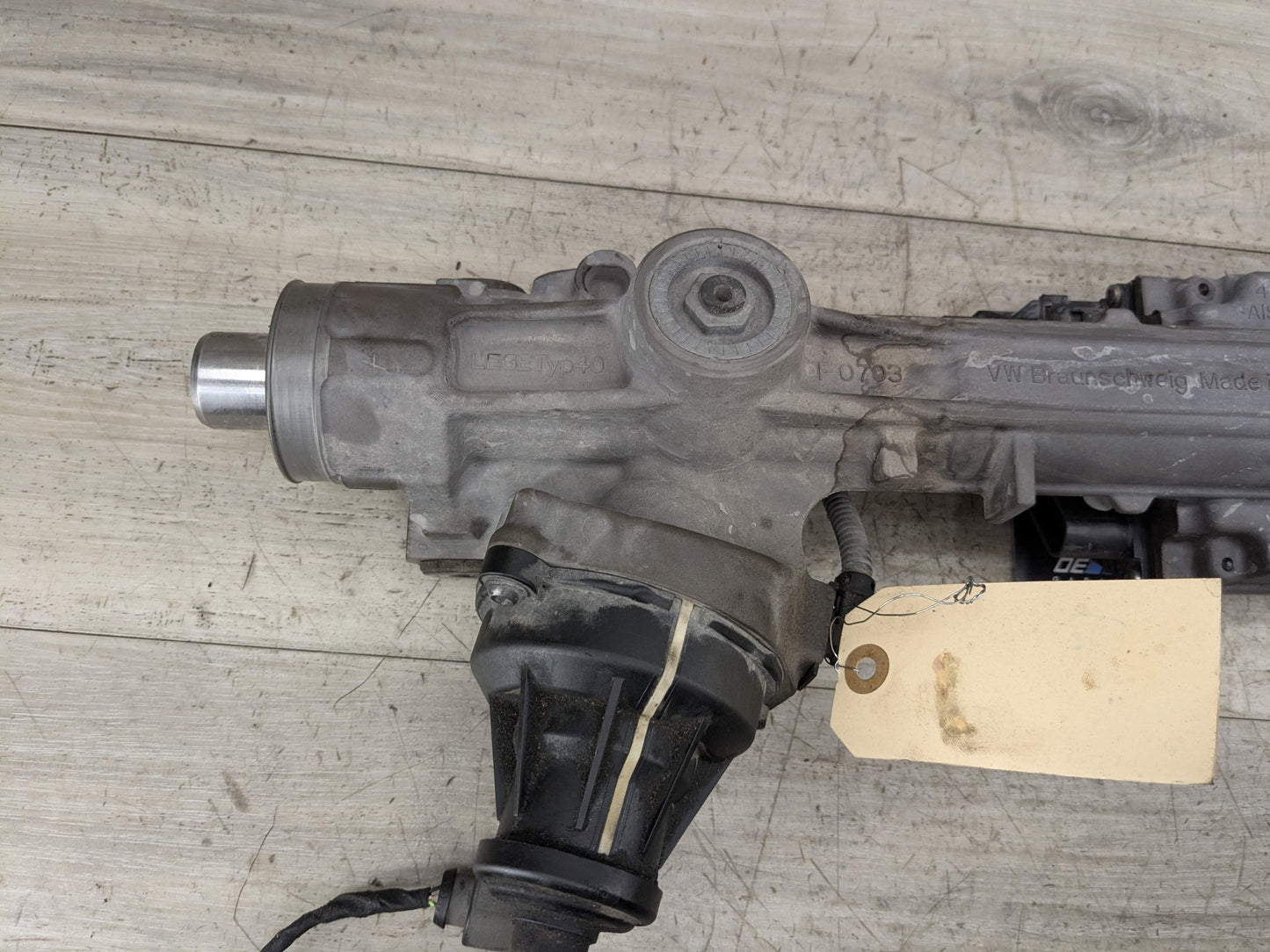 18-24 OEM AUDI A6 Q5 Q7 SQ5 Steering Gear Rack Pinion Electric w/ Harness 24k