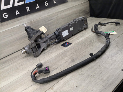18-24 OEM AUDI A6 Q5 Q7 SQ5 Steering Gear Rack Pinion Electric w/ Harness 24k