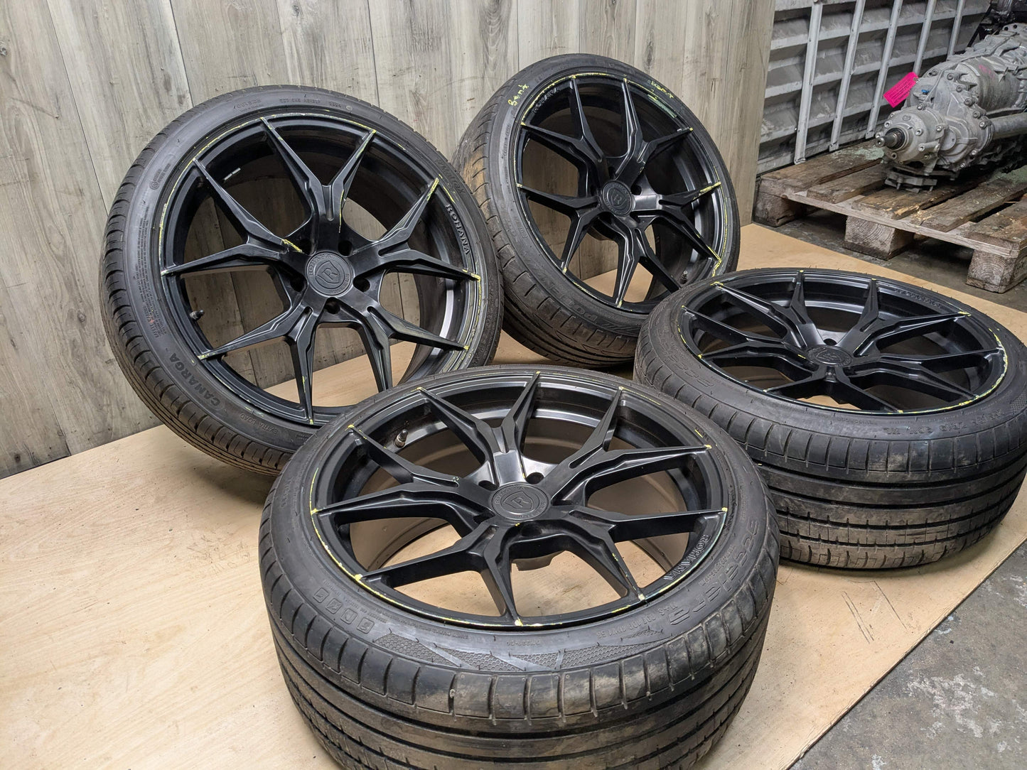 *NOTE* 19-25 ROHANA BMW G20 330 M340 Wheels Rims 19x8.5 19x9.5 ET30 ET35 SET