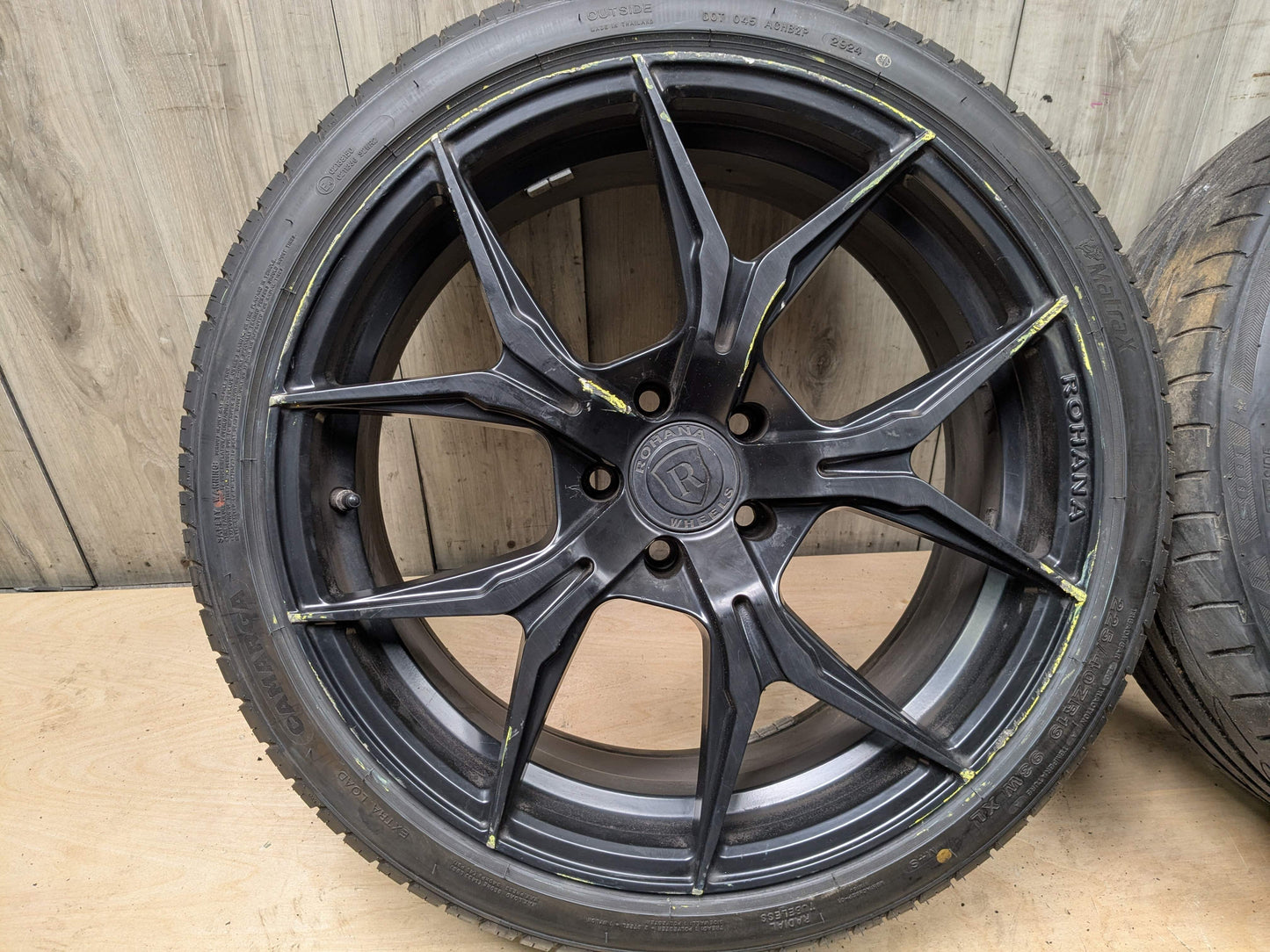 *NOTE* 19-25 ROHANA BMW G20 330 M340 Wheels Rims 19x8.5 19x9.5 ET30 ET35 SET