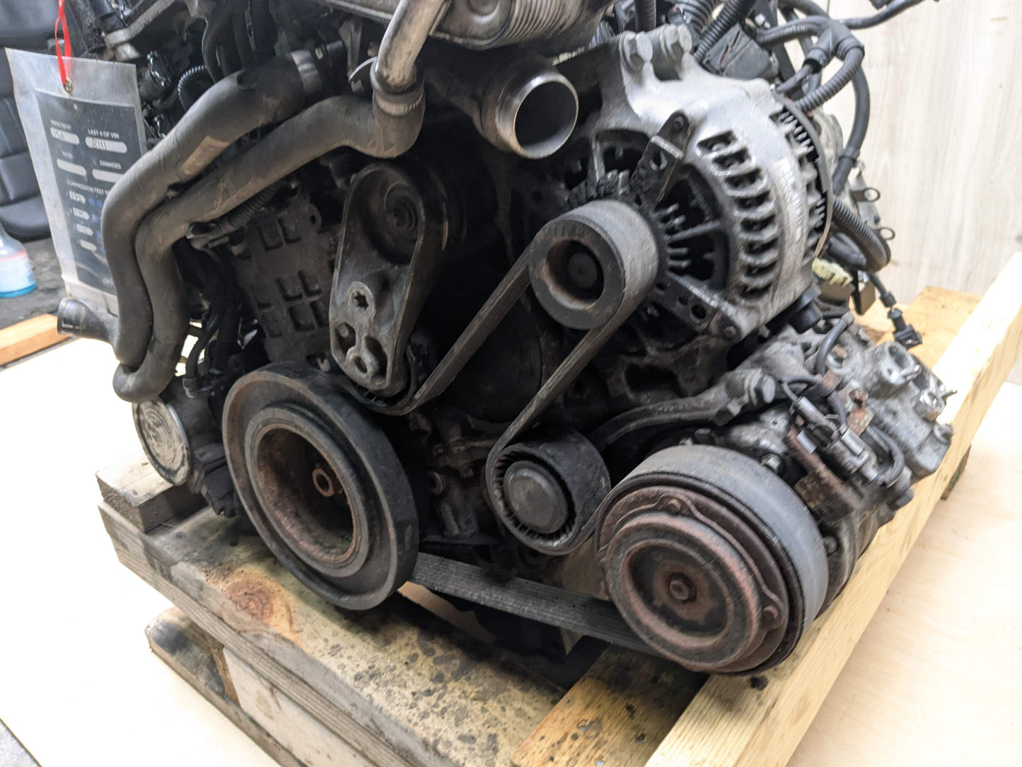 BMW OEM F15 F16 X5 X6 AWD Long Block N55 Engine Motor EWG 173k Miles RAN!