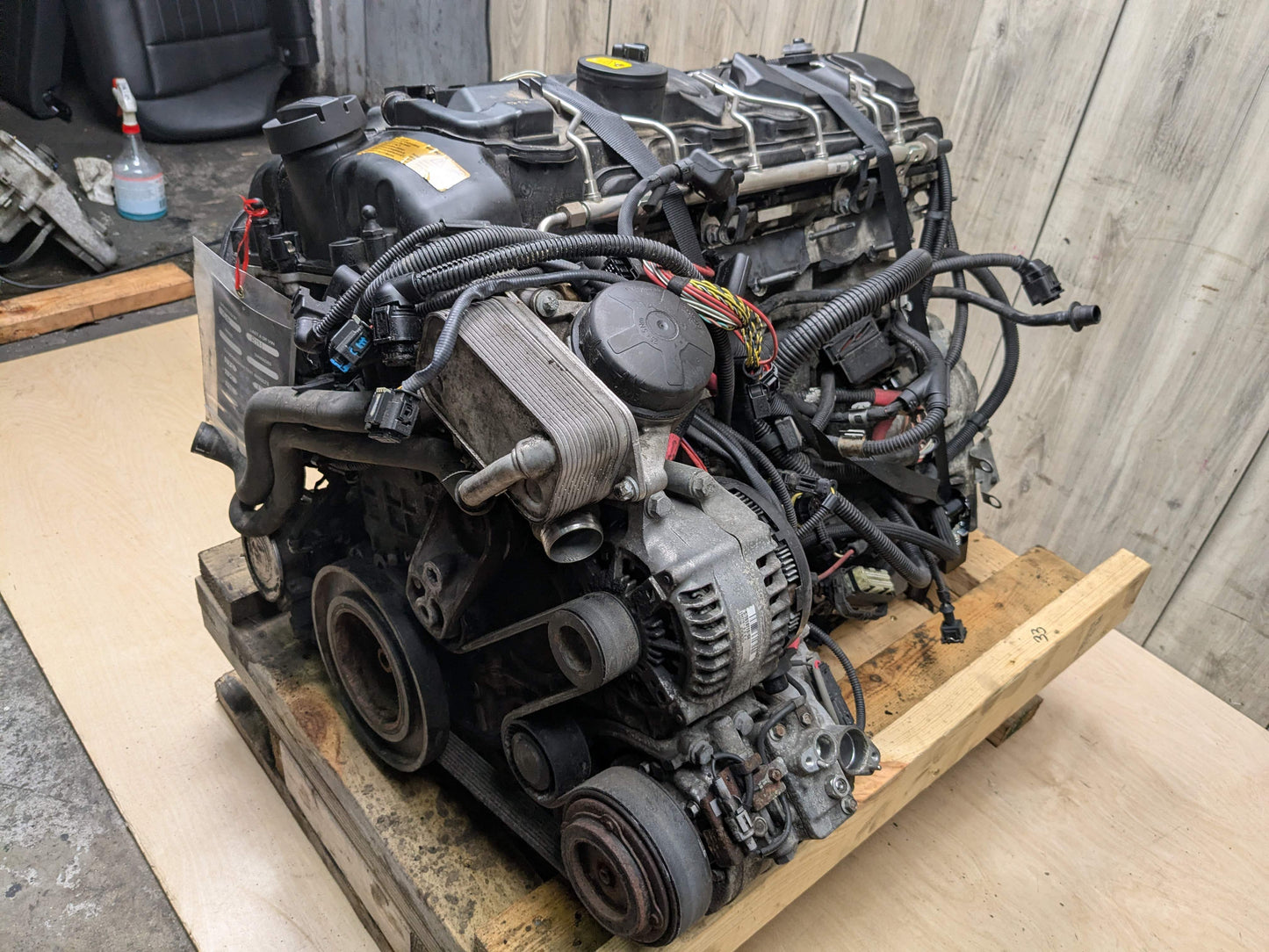 BMW OEM F15 F16 X5 X6 AWD Long Block N55 Engine Motor EWG 173k Miles RAN!