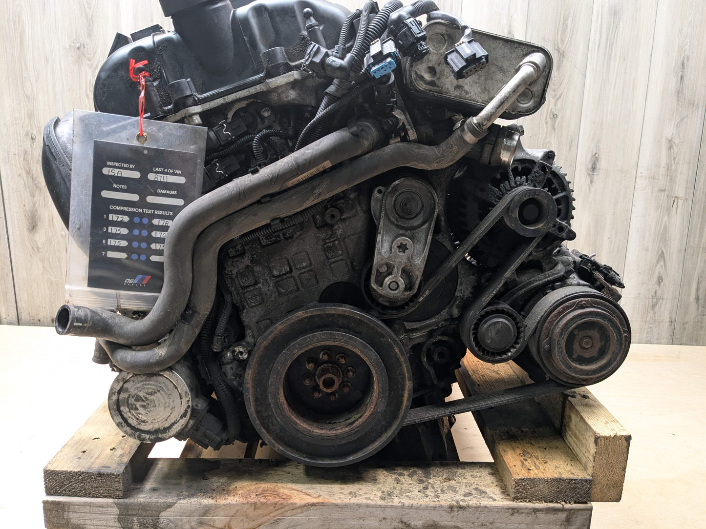 BMW OEM F15 F16 X5 X6 AWD Long Block N55 Engine Motor EWG 173k Miles RAN!