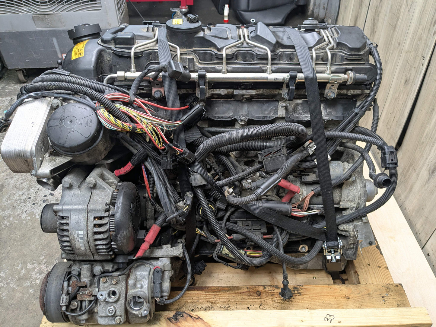 BMW OEM F15 F16 X5 X6 AWD Long Block N55 Engine Motor EWG 173k Miles RAN!