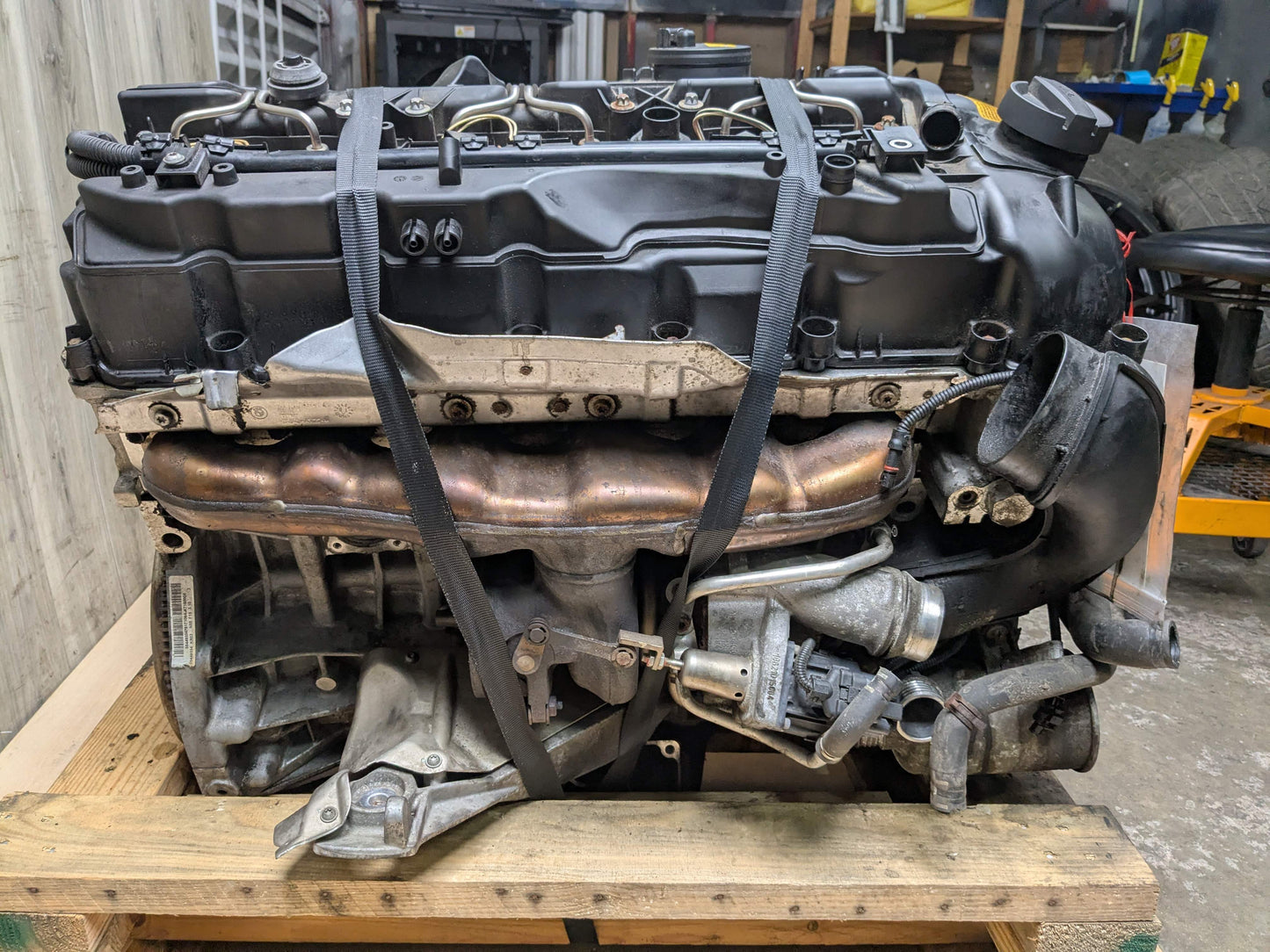 BMW OEM F15 F16 X5 X6 AWD Long Block N55 Engine Motor EWG 173k Miles RAN!