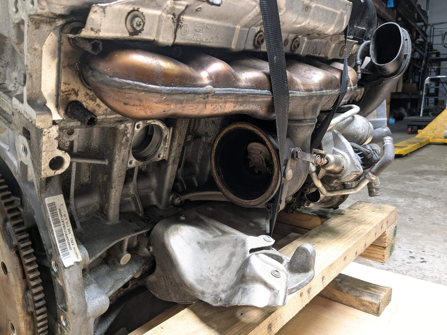 BMW OEM F15 F16 X5 X6 AWD Long Block N55 Engine Motor EWG 173k Miles RAN!