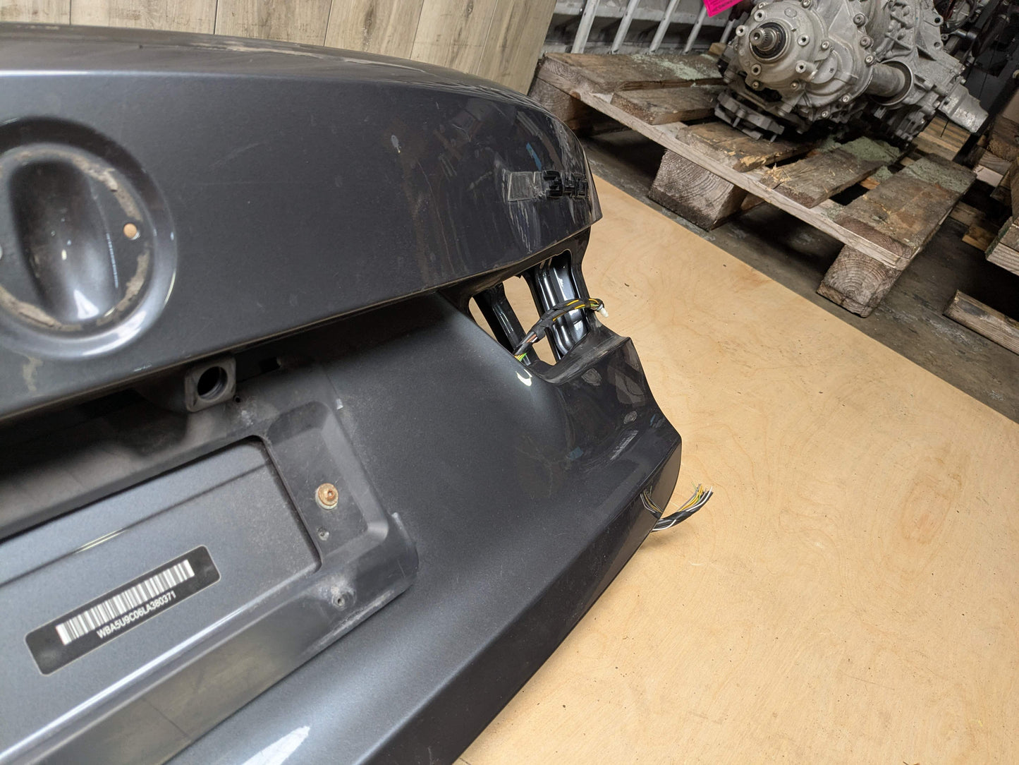 19-25 OEM BMW G20 G80 330 M340 M3 Rear Trunk Lid Panel Deck Shell Gray B39